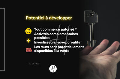 Fonds de commerce - 80 m²