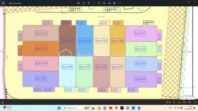 Bureau - 100 m² - 1 pièce