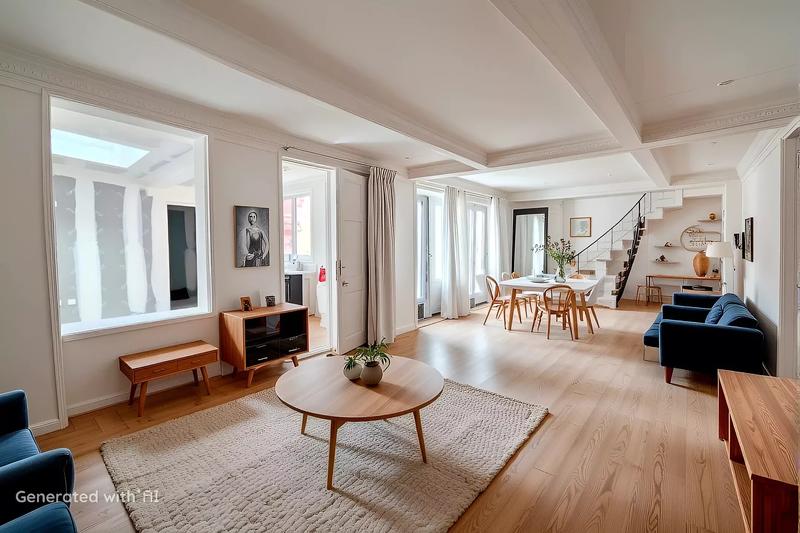 Maison de ville - 101 m² - 5 pièces