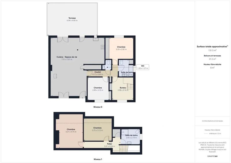 Maison - 117 m² - 7 pièces