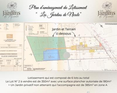 Terrain - 735 m²