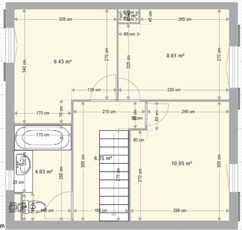 Maison - 110 m² - 4 pièces