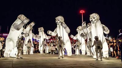 Spectacle déambulatoire « Gueule d'Ours » - Noël à Chartres 2025