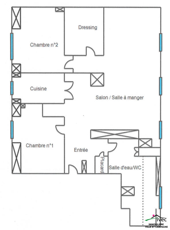 Appartement - 87 m² - 4 pièces