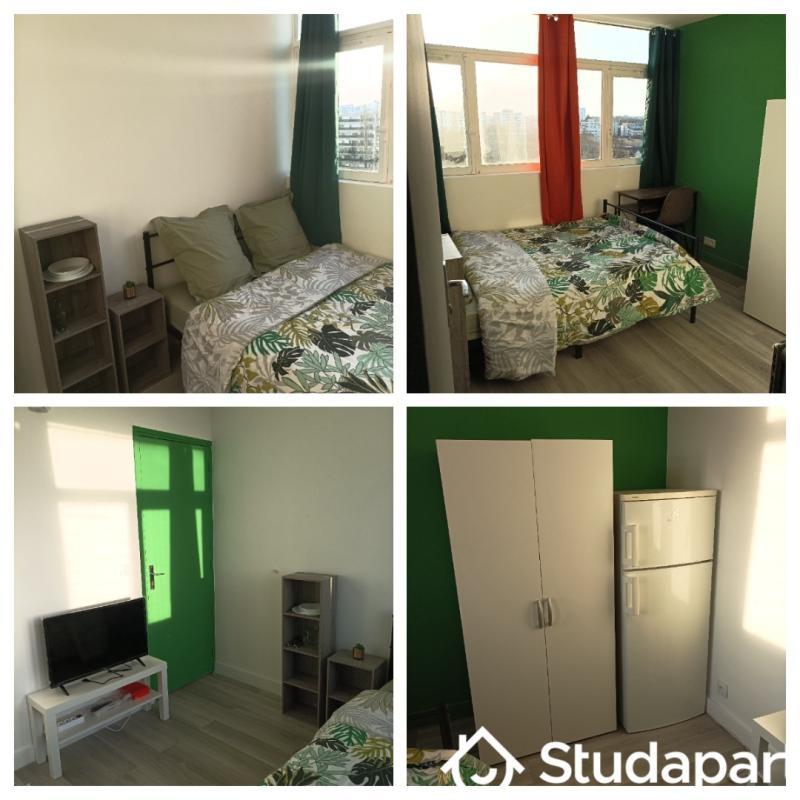 Chambre - 68 m² - 1 pièce