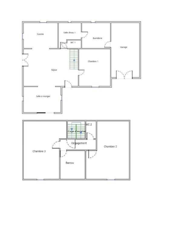 Maison - 132 m² - 6 pièces