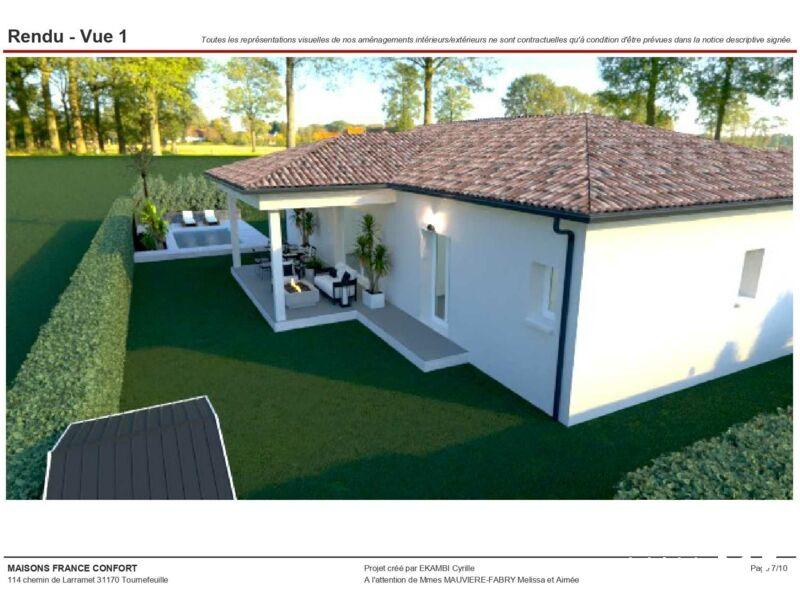 Terrain - 599 m²