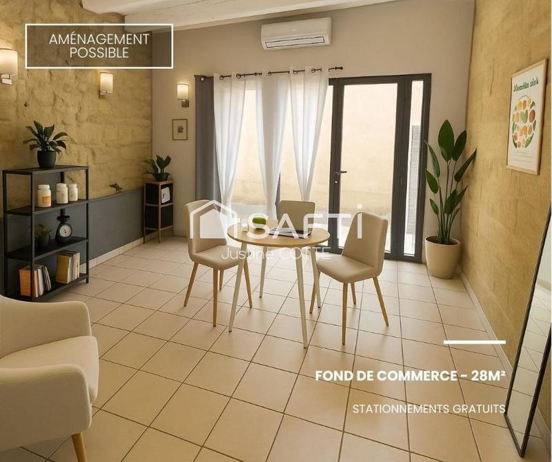 Local commercial - 28 m² - 1 pièce