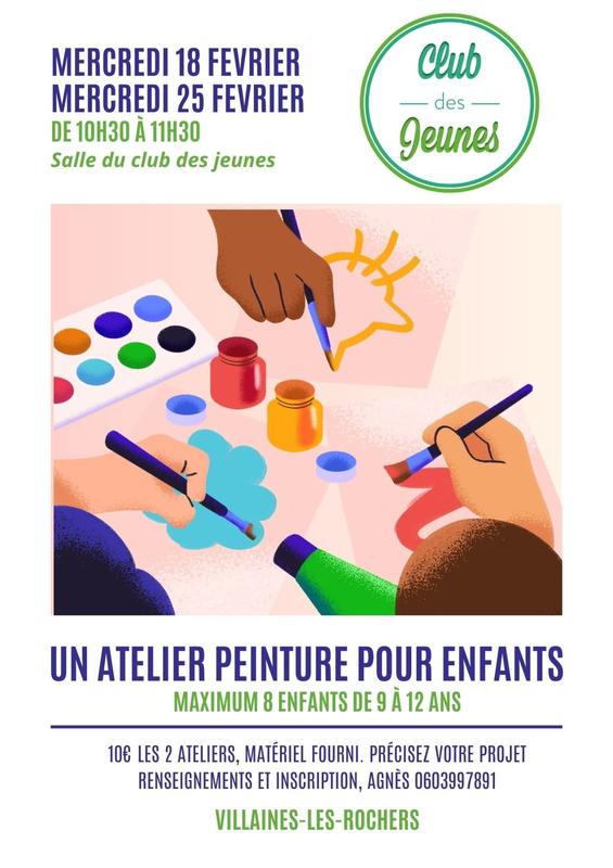 Club des Jeunes - Atelier peinture pour les jeunes