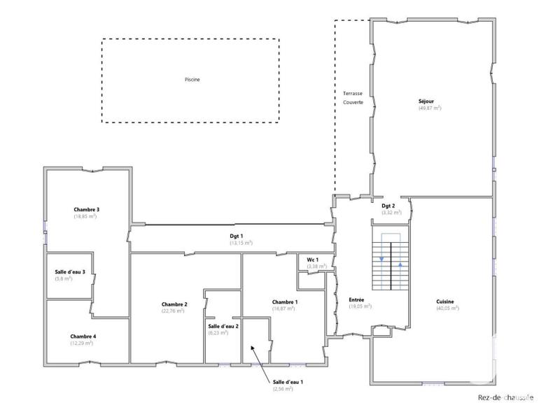 Bastide - 345 m² - 9 pièces