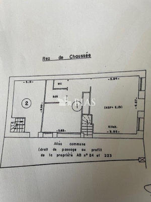 Appartement - 33 m² - 2 pièces