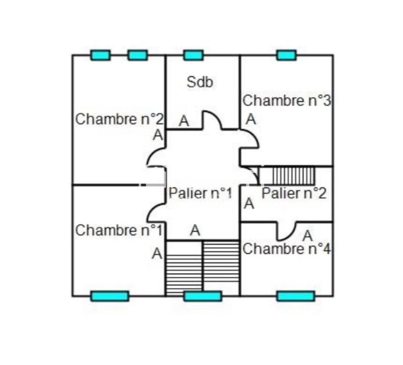 Maison de maîtres - 210 m² - 10 pièces