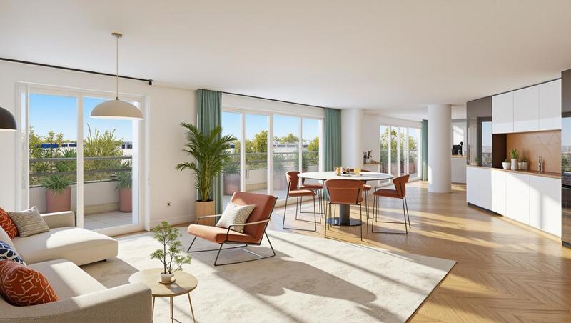 Appartement - 35 à 90 m² - 2 à 4 pièces