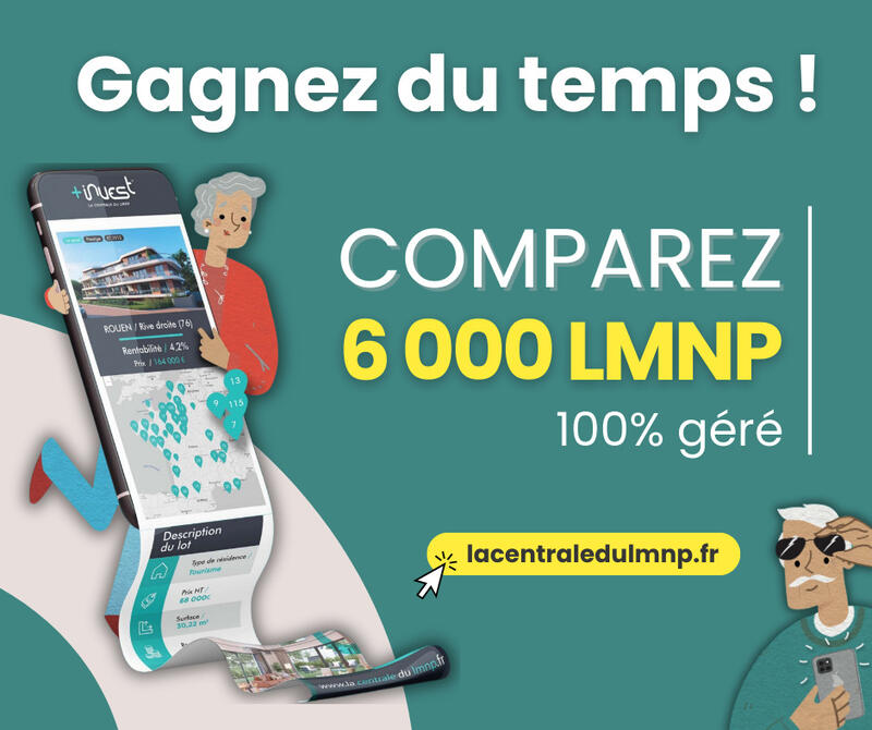 Appartement - 53 m² - 2 pièces