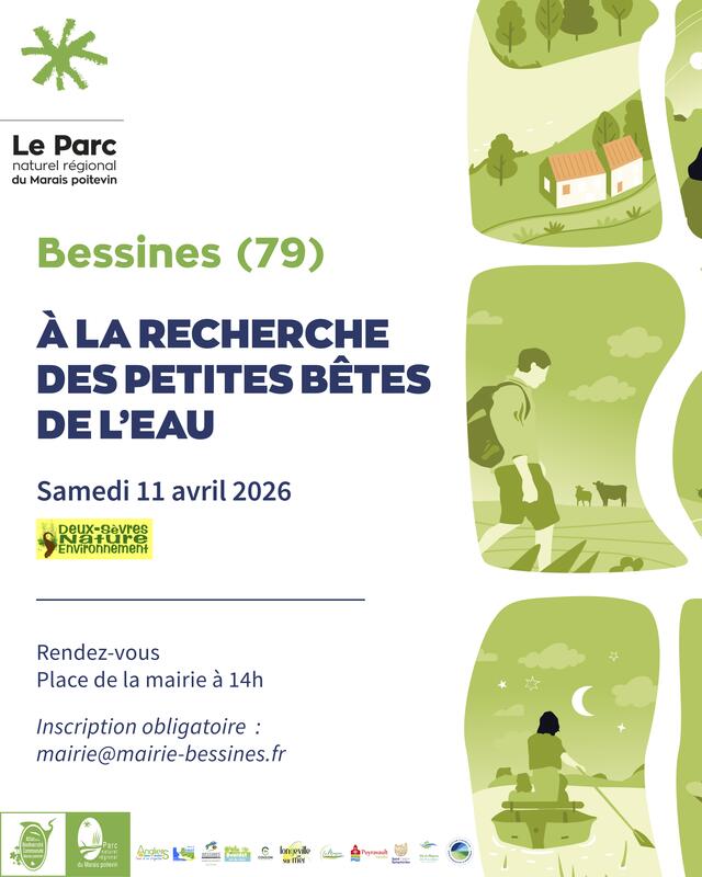 Balade nature "A la recherche des petites bêtes de l’eau" à Bessines