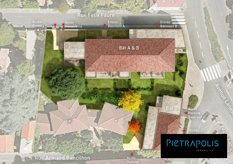 Appartement - 43 m² - 2 pièces