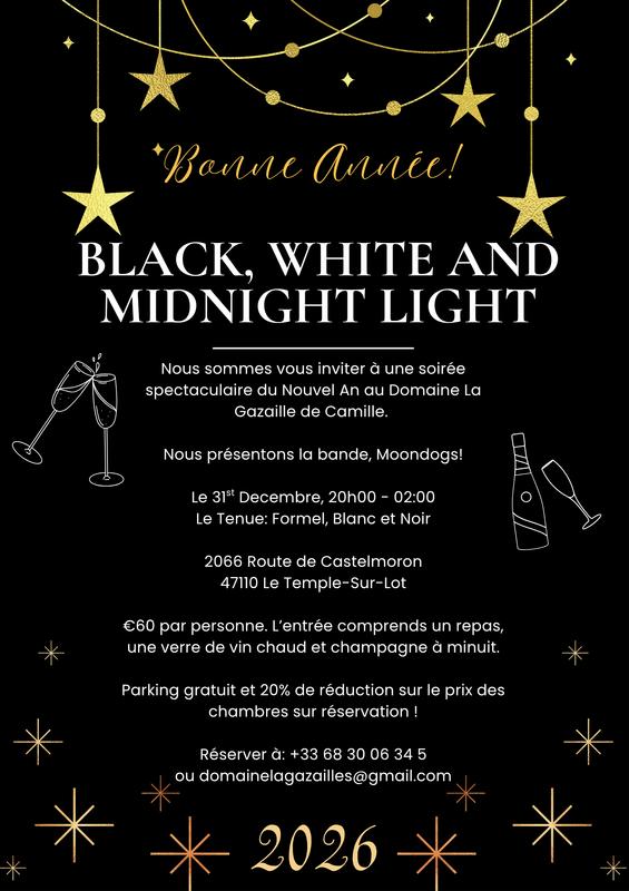 Soirée réveillon du Nouvel An