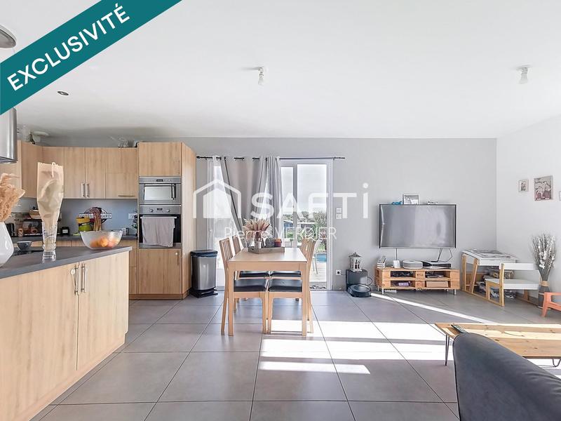 Maison - 80 m² - 4 pièces