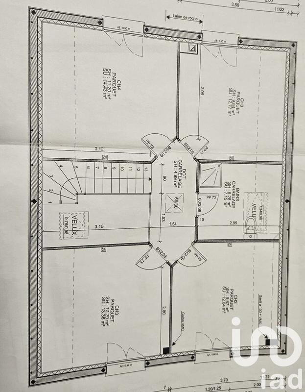 Maison - 123 m² - 6 pièces