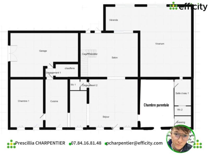 Maison - 205 m² - 6 pièces