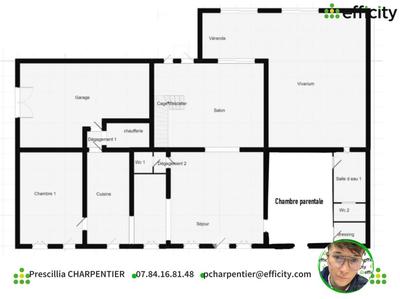 Maison - 205 m² - 6 pièces