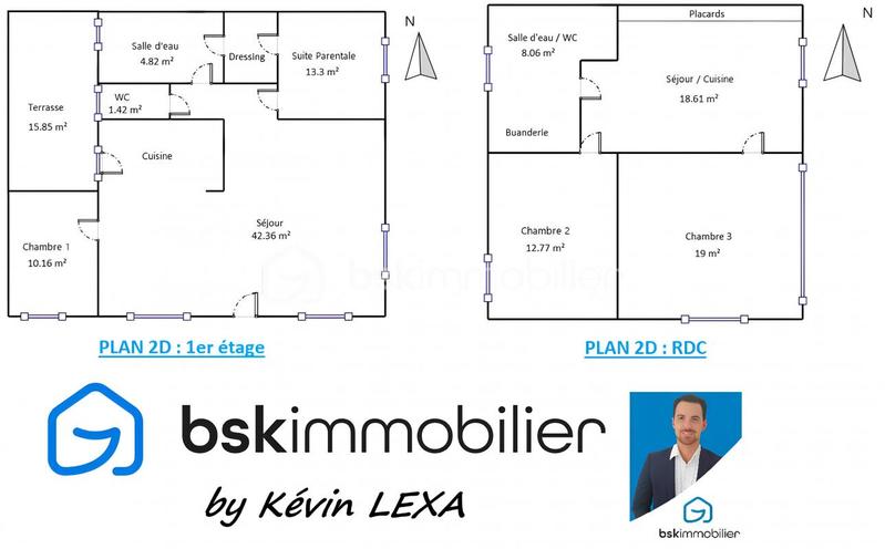 Maison - 130 m² - 6 pièces