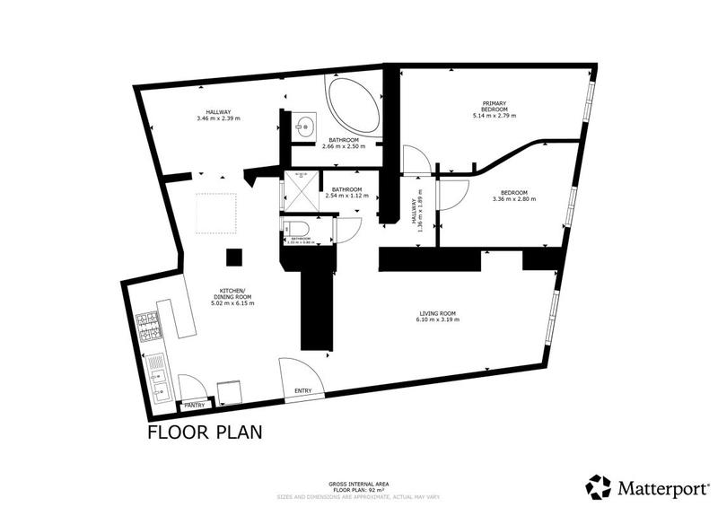 Appartement ancien - 77 m² - 4 pièces