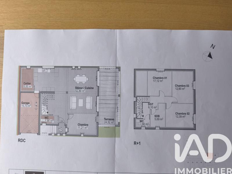 Maison - 129 m² - 5 pièces