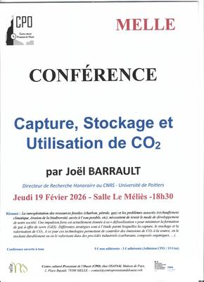 Capture, Stockage et Utilisation du Gaz Carbonique