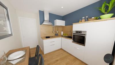 Appartement - 61 m² - 3 pièces