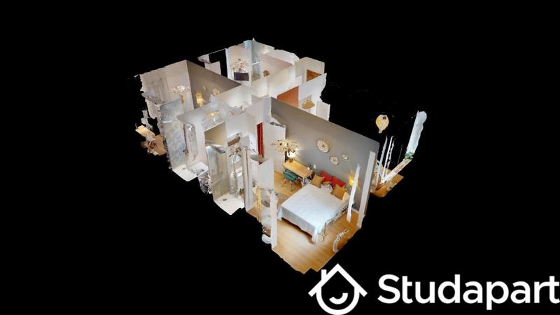 Chambre - 13 m² - 1 pièce