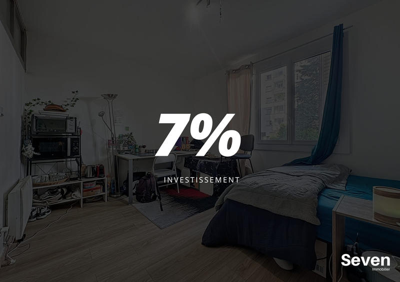 Appartement - 21 m² - 1 pièce