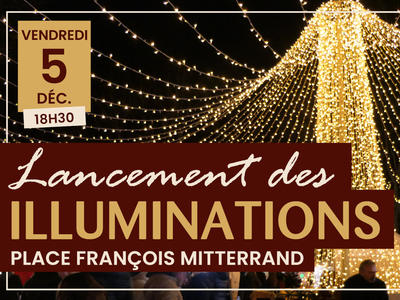 Lancement des illuminations de Noël à Lisieux