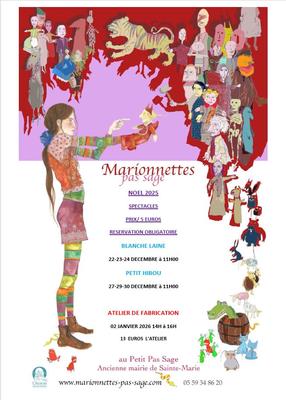 Atelier fabrication de marionnettes
