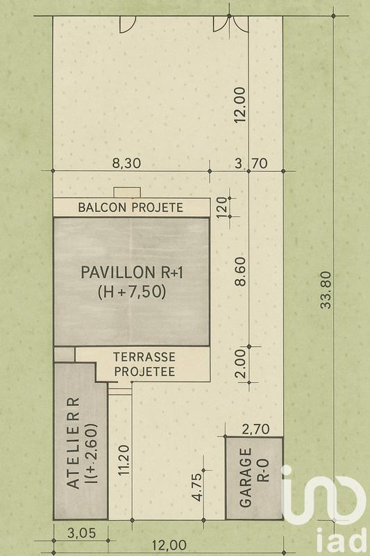 Maison - 120 m² - 5 pièces