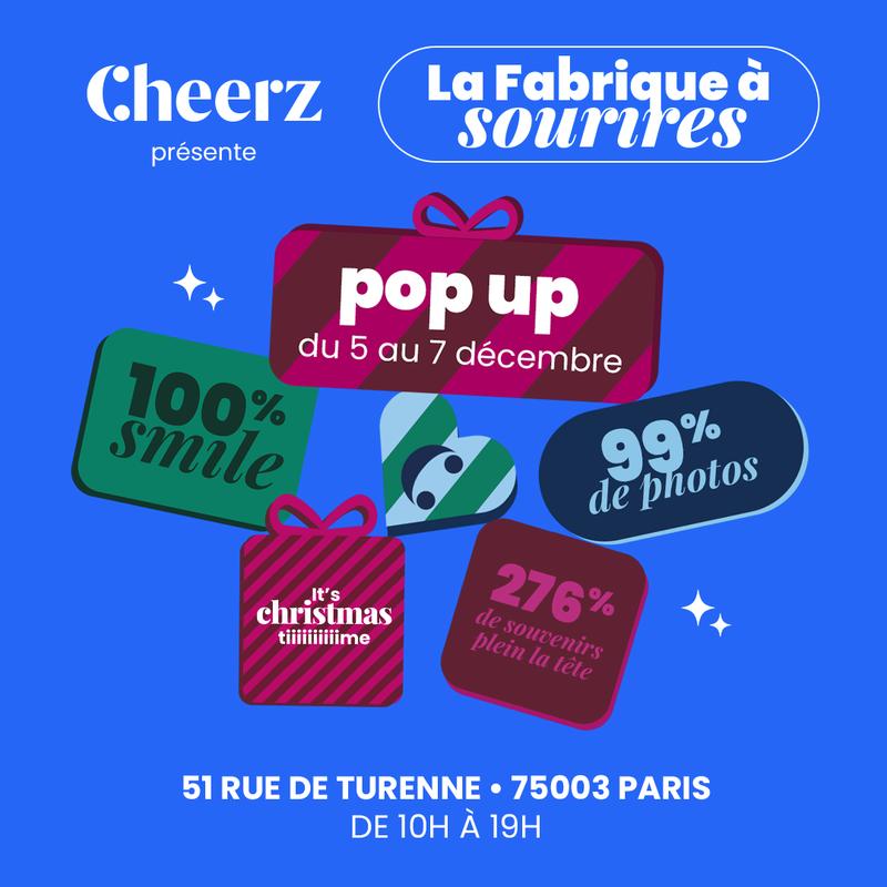 La Fabrique à Sourires : le pop-up Cheerz