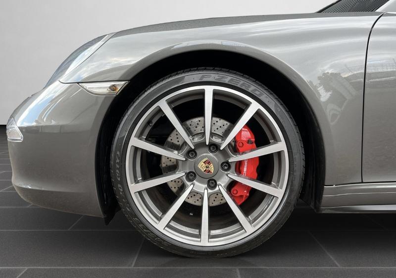 Porsche 911 991 Carrera 4s 400 Gris Agate +2 / Toit Ouvrant Pack Chrono Pasm Pdls Sieges Chauffants et Ventilés