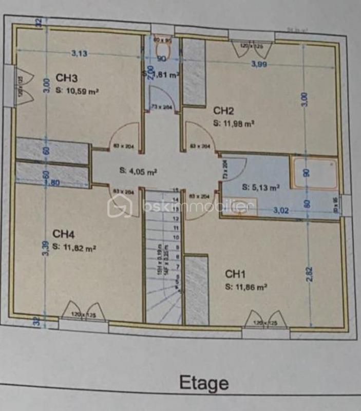 Villa - 103 m² - 5 pièces