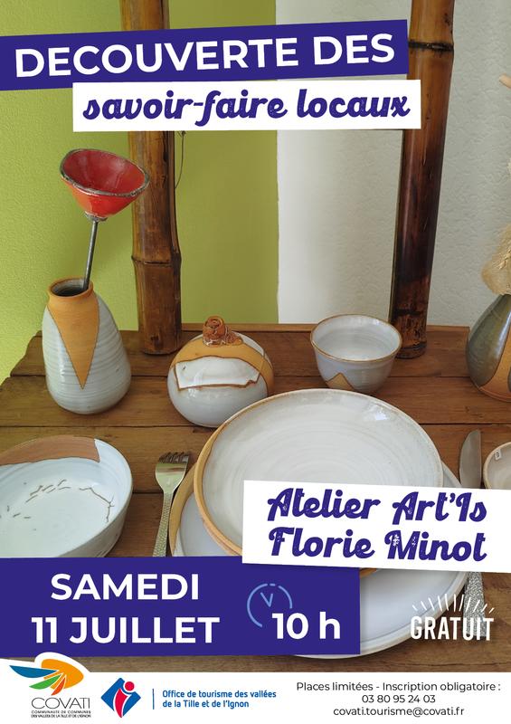 Découverte des savoir-faire locaux : Atelier Art'Is