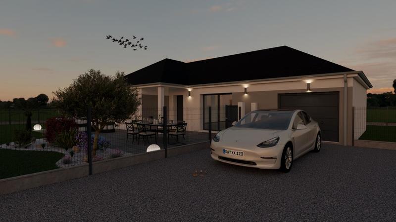 Maison - 90 m² - 5 pièces