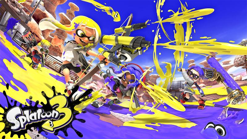 Jeux vidéo Xl : Splatoon sur écran géant