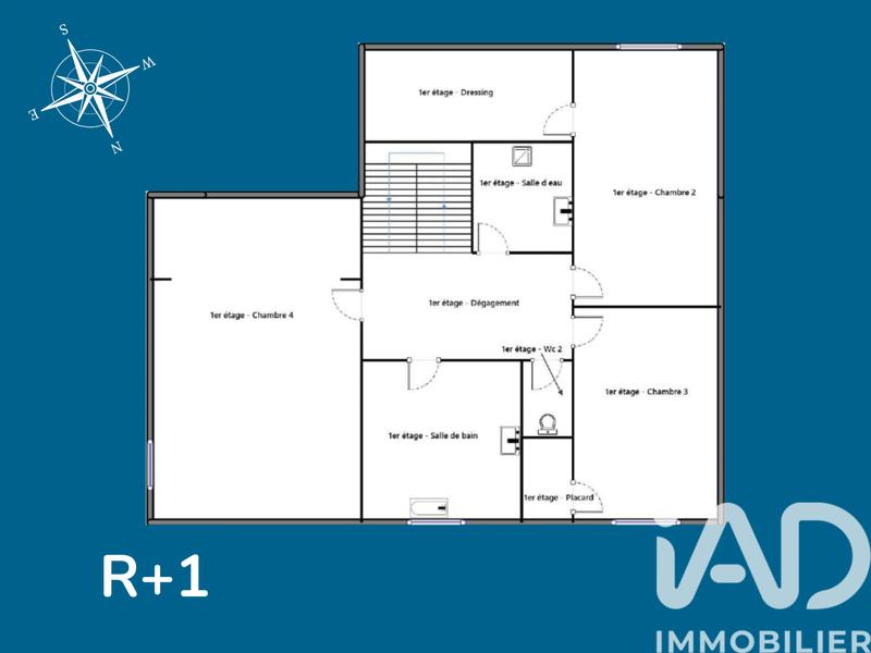 Maison - 136 m² - 6 pièces