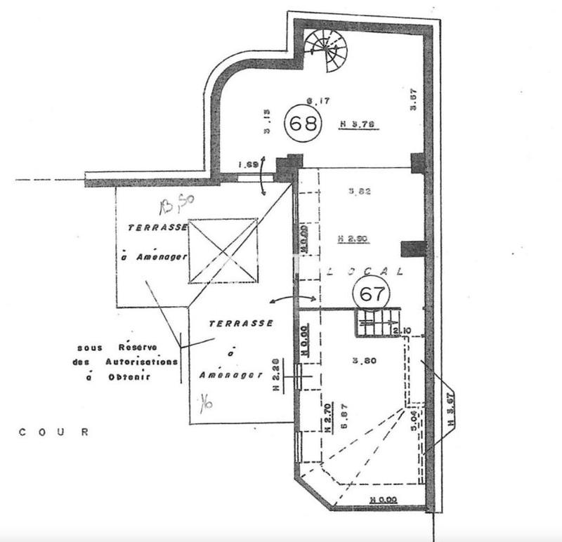 Maison de ville - 77 m² - 5 pièces