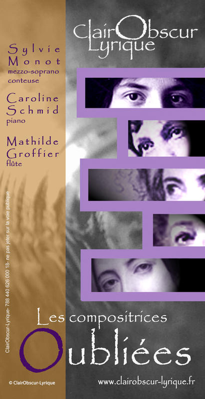 Les compositrices « Oubliées » - Concert flûte-chant-piano-conte