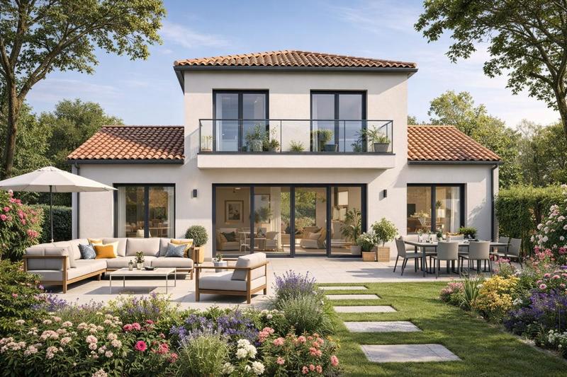 Maison - 100 m² - 5 pièces