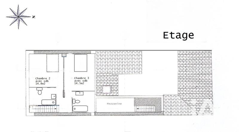 Maison de ville - 137 m² - 6 pièces