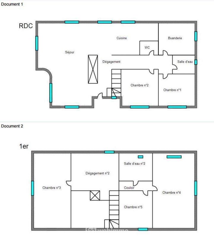 Maison - 150 m² - 7 pièces