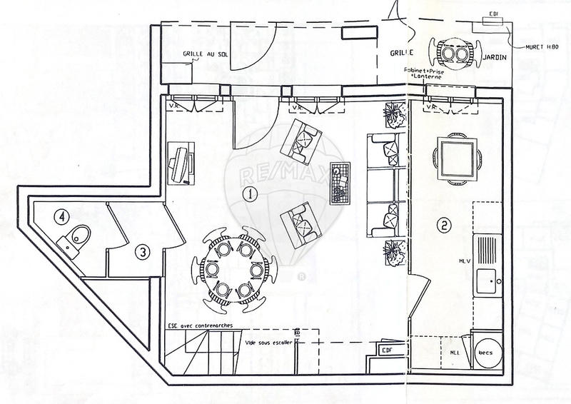 Duplex - 85 m² - 4 pièces