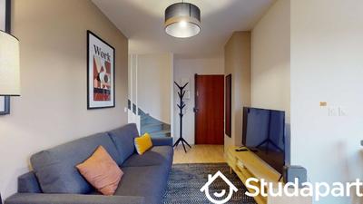 Chambre - 12 m² - 1 pièce