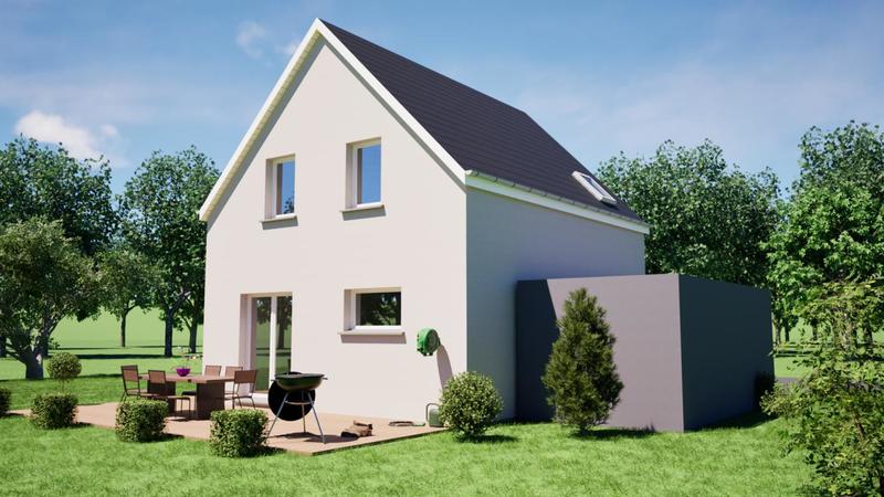 Maison - 90 m² - 5 pièces